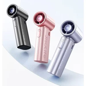 Original JisuLife High Speed Handheld Bladeless Small Fan Life9S 5000mAh Battery Portable USB Powered Cooling Gadget Car RV