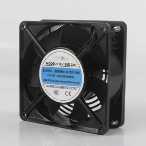 Original LEIPOLE AC230V DC EC 0.12 0.10A 19 14W 12038 120X120X38MM 12CM Cabinet with Aluminum Frame F2E 120S 230 Cooling Fan