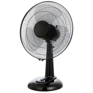 Oscillating Table Fan Whisper Quiet Powerful Airflow Energy Efficient Home Bedroom Office Desk Summer Cooling Breeze