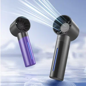Outdoor 5 Speeds Mini Ventilateur Pocket Handheld Air Cooling Fan Rechargeable Personal Fan USB Water Mist Portable Fan
