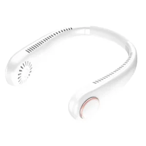 Outdoor Camping Foldable Folding Wearable Usb Charging Bladeless Small Neck Portable Rechargeable Fans