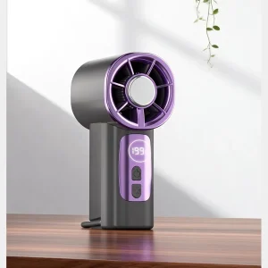 Outdoor Camping Ice Compress Cooling USB Handheld Fan Household Quiet Desktop Fan Multi Scene Clip Fan
