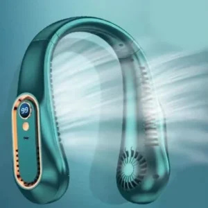 Outdoor Camping Wearable Neck Fan New Design Rechargeable USB Portable Cooling Neck Fan