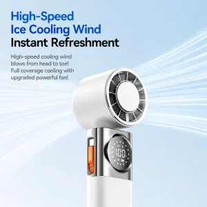 Outdoor Foldable 3600mAh Portable High Speed Five Speed Rechargeable Handheld Cooling Mini Fan Car Compatible