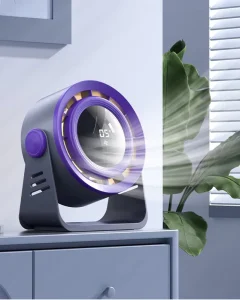 Outdoor Portable Multifunctional Electric Fan Rechargeable Fan Wall Mount Low noise Desktop Cooling Fan