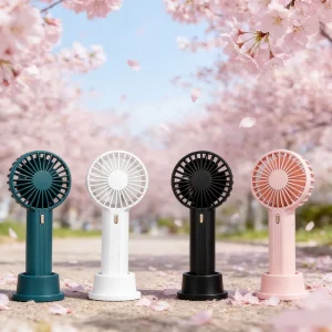 Outdoor Rechargeable Personal Mini Portable Fan Handheld Summer Cooling USB Mini Pocket Fan
