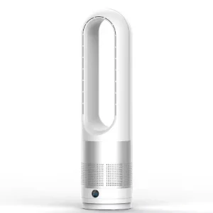 P Modern High Quality Air Cooling Bladeless Fan Safety Space Saving Tower Pedestal Electric Bladeless Fan With Remote Control