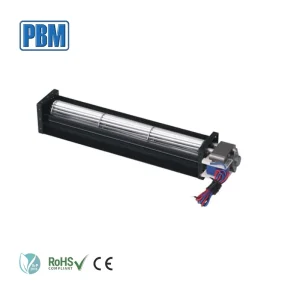 PBM China Exhaust CE Approved 40mm High Quality Wall Mounted Cross Flow Fans for Crossflow Application
