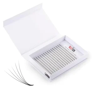 PBT 10d 14d 20d Promade Large Trays Premade Fans 5d 6d 8d Long Stem Russian Volume Lashes Superroot Premade Lash Extensions