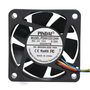 PINDAI FAN Factory Brushless Air Cooler Fan 60x60x15mm 60mm 12v 24v DC Mini Small Axial Fan