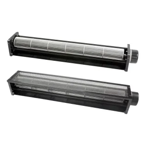 PRSK AC 220V 50Hz 65mm Shaded Pole Motor Cross Flow Fan Aluminum Alloy Blade Ventilation Tangential Blower Air Cooling Fan