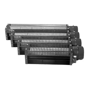 PRSK AC 220V 60mm Bus Heater Cross flow Fan Aluminum Alloy Blade Elevator Tangential Blower Fan