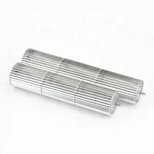 PRSK High Airflow 65mm Aluminum Alloy Blade Blower Wind Wheel Air Cooling Cross Flow Fan Impeller