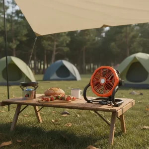 Party Tent Waterproof USB Battery 15000mah LED Light Outdoor Portable Solar Rechargeable Camping Fan