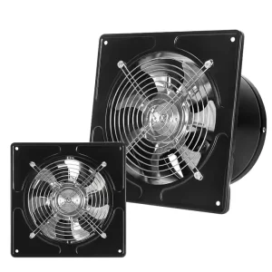 PengSheng Electric Wall Mounted Stainless Steel Industrial Bathroom Silent Exhaust Fan for Kitchen High Speed Ventilation