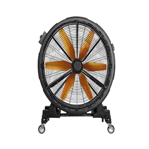 Permanent magnet Brushless DC Industrial Ceiling floor Fan 400W 7 speed Powerful Airflow for Factories Workshops Warehouses