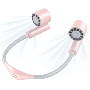 Personal USB Hands Free Wearable Sports Mini Fan Portable Neck Fan