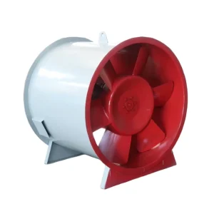 Pipeline Type Tube HTF I Type Staircase Pressurization Supply air Axial Flow Fan for Fire Fighting System with Pressure Sensor