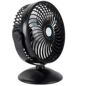 Plastic Portable Car Cooling Fan DC 5V Three-Speed Low Noise HF328A