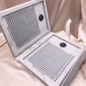 Pointy Base 1000 Fans XXL Mega Lash Tray 40 Lines Mix Length Promade Fans Eyelashes Extension Supplier