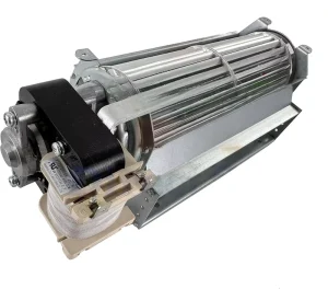Popular Cross Flow Blower Electric Fireplace Blower Fan Stainless Steel 220V 7inch 9.5 Inch Cross Flow Blower