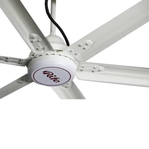 Popular HVLS Giant Ceiling Fan with 6 Silent Aluminum Blades Energy Saving Remote Control 38dB Low Noise for Gyms Sports Fields