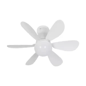 Popular Modern LED Ceiling Fan with E27 Light Fully Dimmable 3 Speed Adjustment Air Cooling Easy Assembly OEM Service