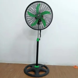 Portable 18 Inch Electric Ventilation Fan with Pedestal Stand for Hotel Use Cooling Air Circulation in Rooms