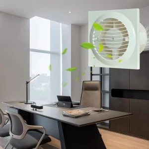 Portable ABS Electric Kitchen Exhaust Ventilation Fan Low Noise AC OEM/ODM IPX4