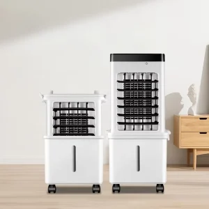 Portable AC Powered 3-Speed Plastic Modern Design High Efficiency Evaporative Cooling Fan for Office Use