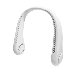 Portable Bladeless Hanging Fans USB Rechargeable Leafless Mini Neck Fan Air Conditioner Cool Wearable Neckband Fans