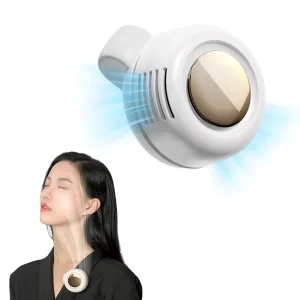 Portable Brushless Waist Clip Fan Mini Bladeless Clip on Fan With Waist Clips Wearable Silent Cooling for Outdoor Travel Use
