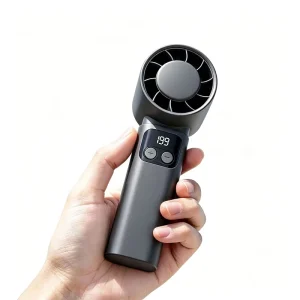 Portable Cooling Neck Fan Mini Fan with High Speeds USB Charging Wearable Outdoor Fan