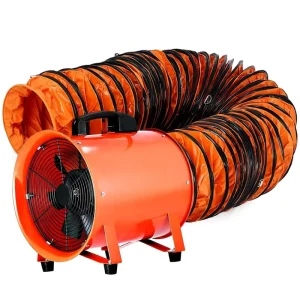 Portable Custom 200mm 250mm 300mm 350mm Metal Industrial Ventilation Fans Basement Ventilation Systems Garage Ventilation