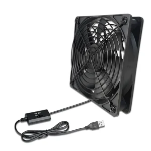 Portable DC Cooling Fan 5V USB Ultra Quiet 3-Speed 1800RPM ODM Customizable for Quick Heat Dissipation