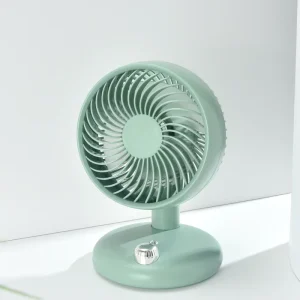 Portable Desk Circulating Fan with USB & Battery Power Customizable Logo Hotel Use Cooling Circulator
