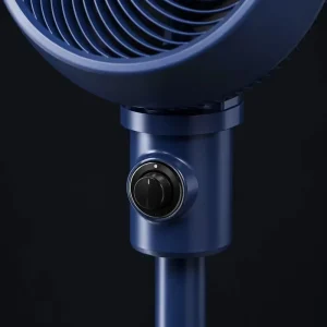 Portable Durable Quiet 20000mAh Battery Turbo Blower Fan with LED Flashlight for Greenhouse