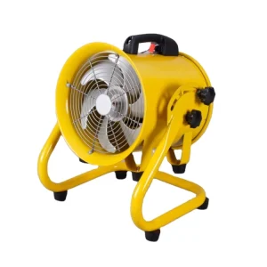 Portable Electric Aluminum Industrial Axial Fan Low Noise High Speed Air Blower Confined Space Ventilation OEM ODM Power Saving