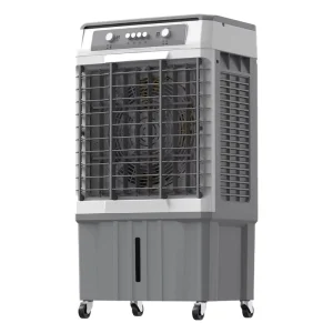 Portable Electric Freestanding Air Cooler Fan 3-Speed Mechanical Control for Household Hotel Garage