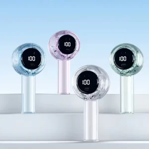 Portable Electrical Ventilador Recargable Mini Type-C LED Rechargeable Hand Held Fan Electric Outdoor HandHeld Fans