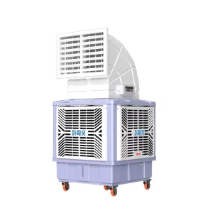Portable Evaporative Air Cooler Industrial Big Size Powerful Wind Outdoor Desert Swamp Cooling Fan with Cooling Pad