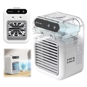 Portable Evaporative Air Cooler Mobile Water Cooling Fan Personal Mini Portable Air Conditioners for Room Office