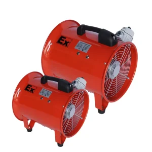 Portable Exhaust Ventilator Fan EX Explosion Proof Utility High Velocity Blower Fume Extractor for Ship Holds Tunnel