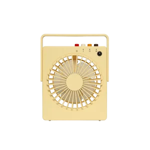 Portable Fan Simple Design Color Automatic Sensing Function Desktop Fan Students Office Table Rechargeable Fan