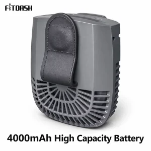 Portable Fans Bulk Customizable 4000mAh Hands-free Fan Lightweight Durable Battery Waist Fan for Travel Commuting