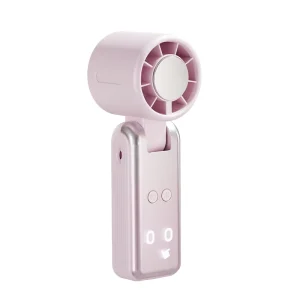 Portable Handheld Fan with Ice Cooling High Speed Personal Turbo Fan Rechargeable Mini Hand Fans for Travel Gifts for Women Men