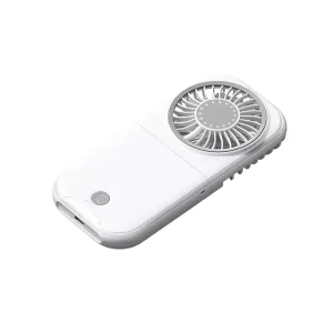 Portable Handheld Mini Fan Rechargeable USB Charging Wearable Foldable High Speed Long Lasting Battery (3000mAh) Outdoor