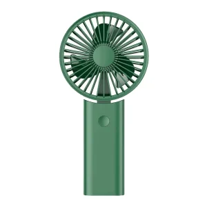 Portable Handheld Mini USB Fan Three Speed DC Motor Customizable Logo Wearable Neck Battery Powered Rechargeable Household