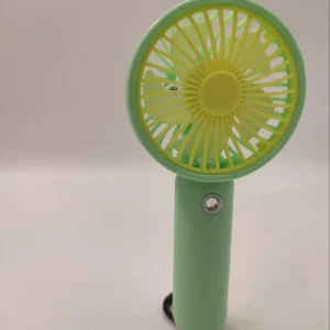 Portable Handheld Mini USB Fan with Three Speeds Foldable Custom Logo Wearable Battery-Rechargeable for Car Hotels Office Use