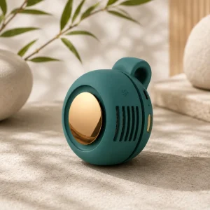 Portable Hanging Mini Fan Rechargeable USB Small Cooling Fan for Outdoor Travel Camping Use